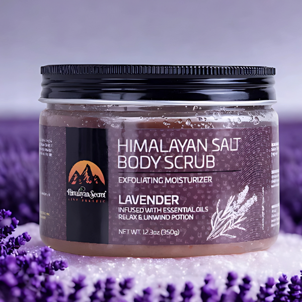 Himalayan Salt - Body Scrub Lavender - 350g