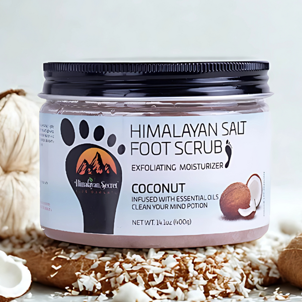 Himalayan Salt - Foot Scrub-Coconut - 400g