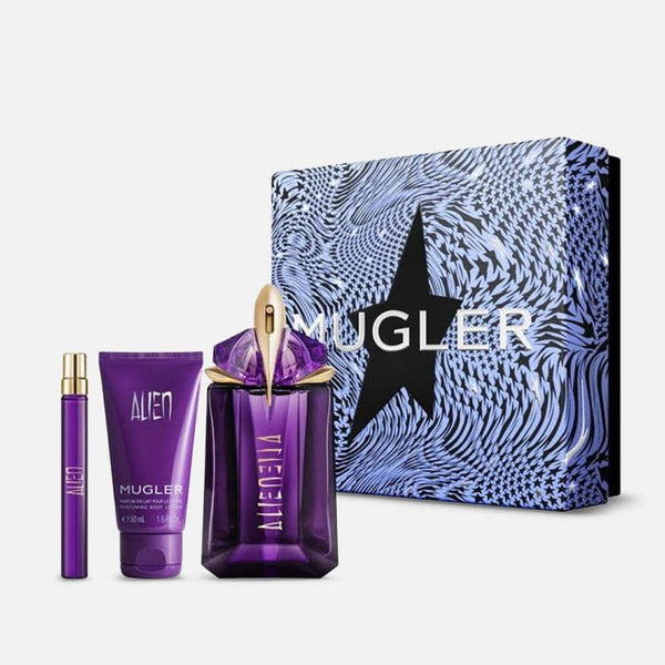 THIERRY MUGLER ALIEN EDP 3PC SET (EDP60ML+10ML+50ML BODY LOTION)
