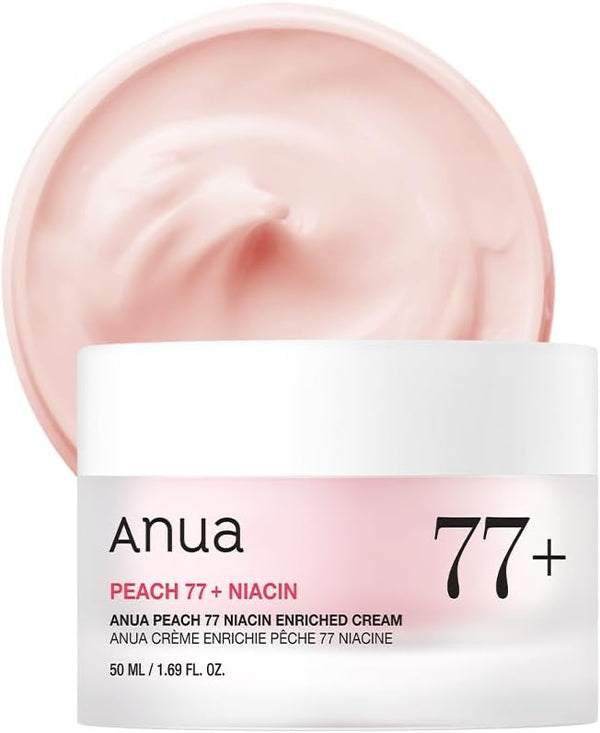 Anua Peach 77 Niacin Enriched Cream, Nourishing - 50 ml