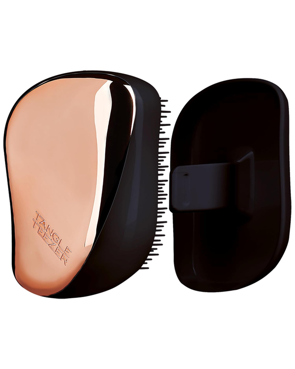 Tangle Teezer Compact Black Rose Gold
