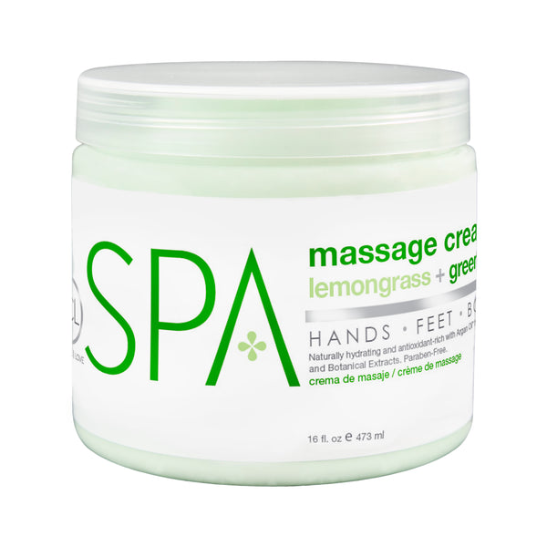 Be Care Love Lemongrass + Green Massage Cream 473ml
