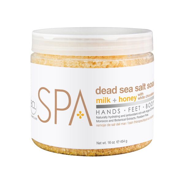 Be Care Love Milk + Honey Sea Salt Soak 454gr