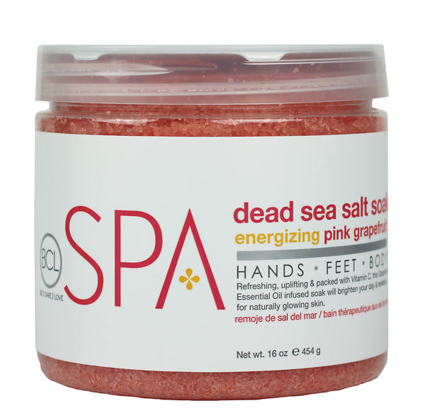 Be Care Love Milk Pink Grapefruit Salt Soak  454gr