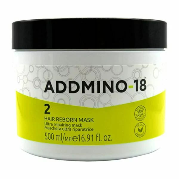 Addmino-18 - (2) Hair Reborn Mask - Ultra Repair - 500ml