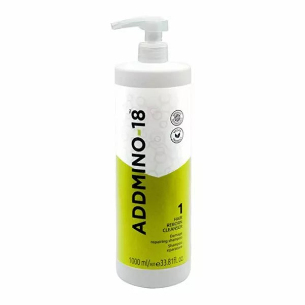Addmino-18 - (1) Hair Reborn Cleanser - Damage Shampoo - 1L
