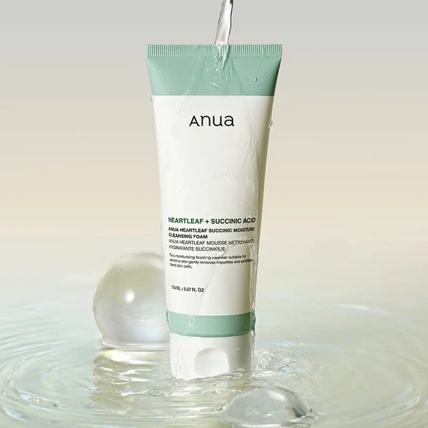 Anua Heartleaf Succinic Moisture Cleansing Foam - 150ml
