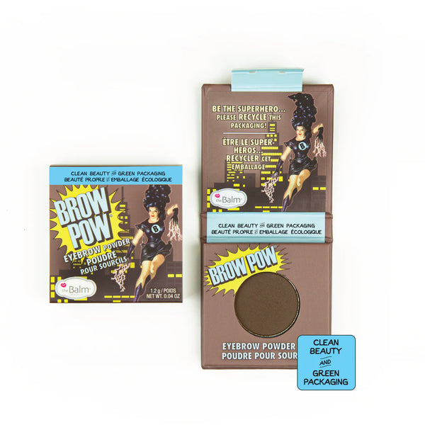 The Balm - Brow Pow® Eyebrow Powder - Dark Brown