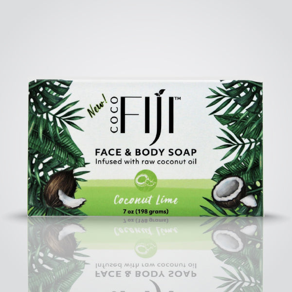 Fiji Organic - Coconut Oil Infused Soap - For Face and Body