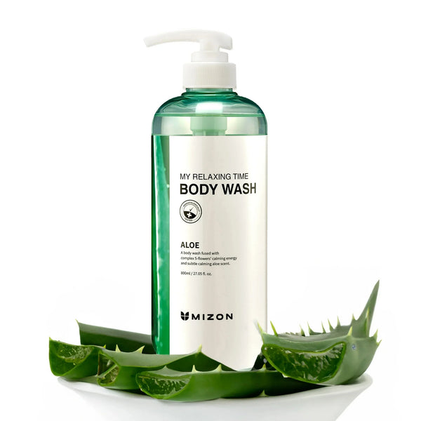 MIZON BODY WASH ALOE VERA 800 ML