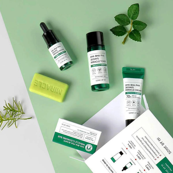 Some By Mi 30 Days Miracle Starter Kit For Troubled & Inflamed Skin