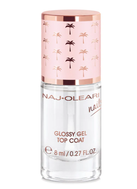 NAJ.OLEARI-GLOSSY GEL TOP COAT-CLEAR