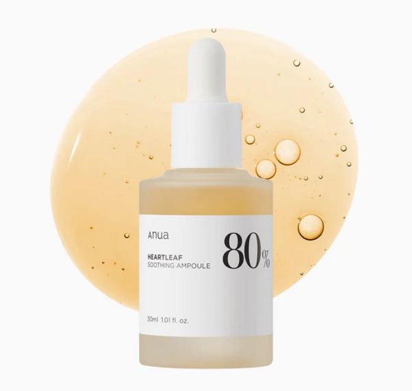 ANUA – Heartleaf 80% Moisture Soothing Ampoule 30ml