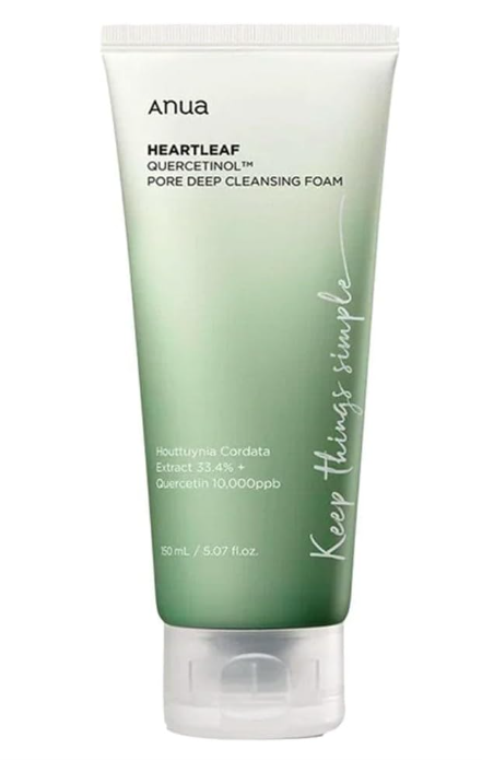 Anua Heartleaf Quercetinol Pore Deep Cleansing Foam - 150ml