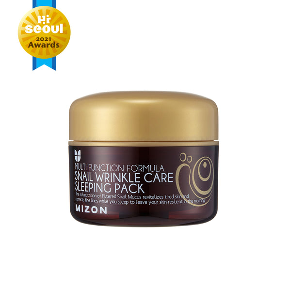 MIZON - SNAIL WRINKLE SLEEPING PACK MASK - 80ML