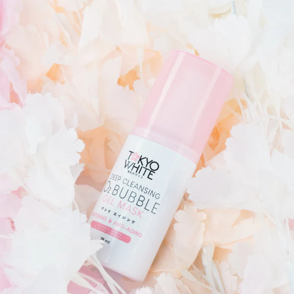 Tokyo White - Sakura Bubble Mask - Deep Cleansing O2 Bubble Gel Mask- 75Ml