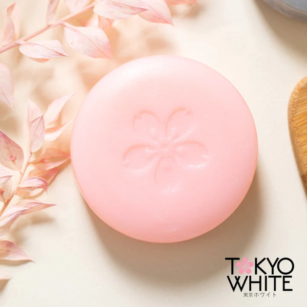 Tokyo White - Sakura Anti-Aging & Whitening Face & Body Soap - 100G