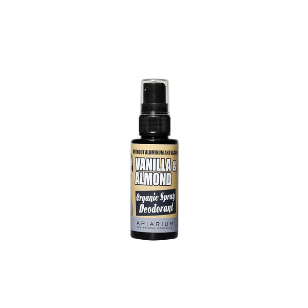 Apiarium - Vanilla and Almond Organic Deodorant Spray