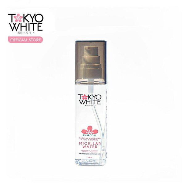 Tokyo White - Charcoal Natural Whitening & Oil-Control Micellar Water - 100 Ml