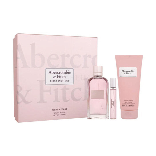 ABERCROMBIE & FITCH FIRST INSTINCT EDP 100 ML/L 3 PCS SET (ABER/FITCH)