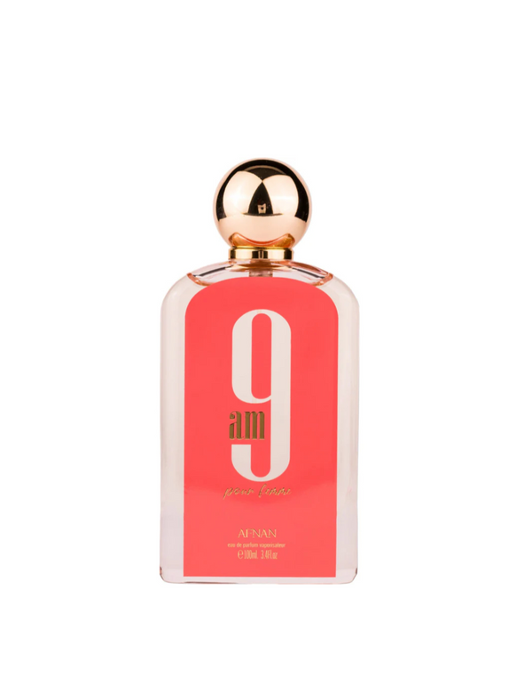 AFNAN 9AM POUR FEMME (PINK)-WOMEN-EDP-100ML