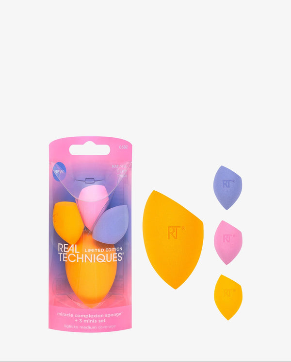 RT MIRACLE COMPLEXION SPONGE + 3 MINI MIRACLE COMPLEXION SPONGE SET 2025