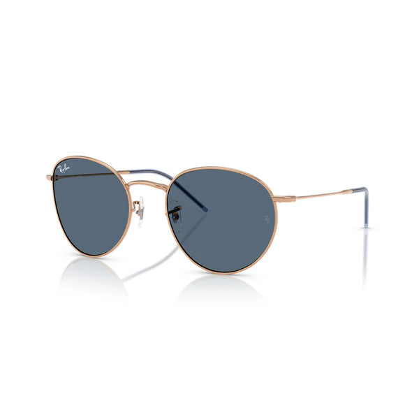 RAY-BAN ROUND REVERSE Rose Gold Phantos Sunglasses For Unisex L