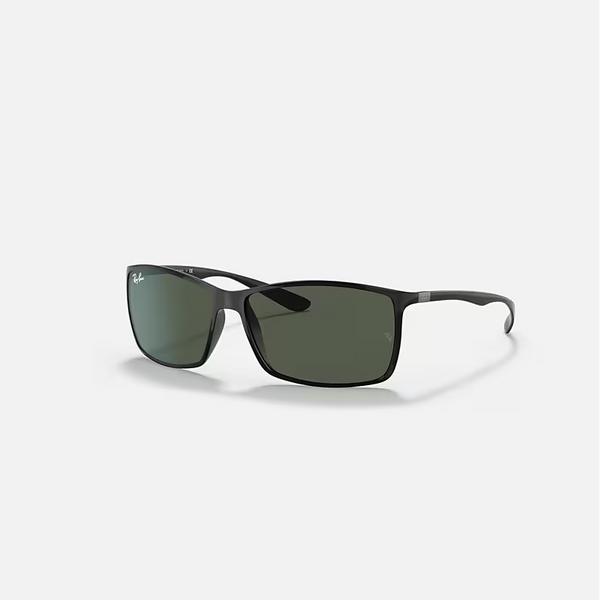 RAY-BAN RB4179 LITEFORCE Black & Green Classic Square Sunglasses For Men L