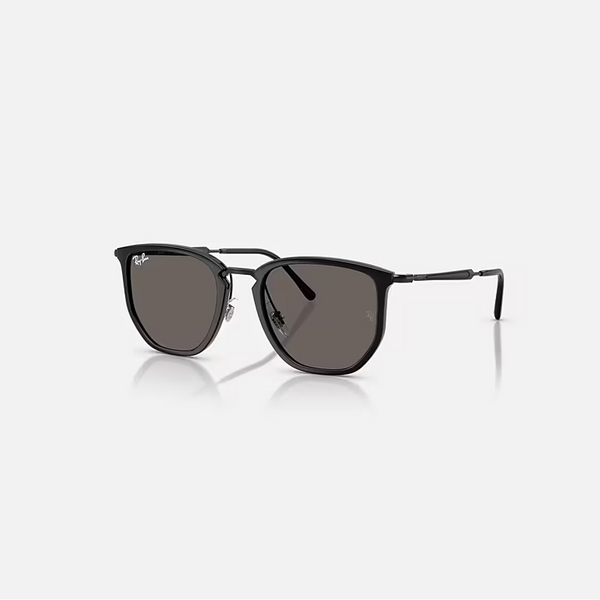 RAY-BAN RB4451 Black & Dark Grey Irregular Sunglasses For Unisex XXL