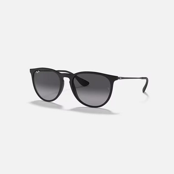 RAY-BAN ERIKA CLASSIC Rubber Black & Grey Gradient Phantos Sunglasses For Women M