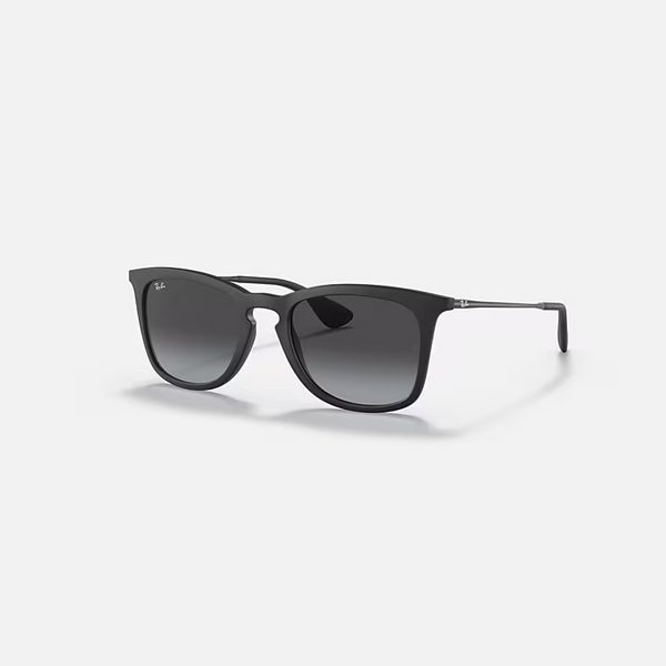 RAY-BAN RB4221 Rubber Black & Grey Gradient Square Sunglasses For Unisex S