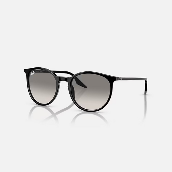 RAY-BAN RB2204 Black & Light Grey Phantos Sunglasses For Unisex L