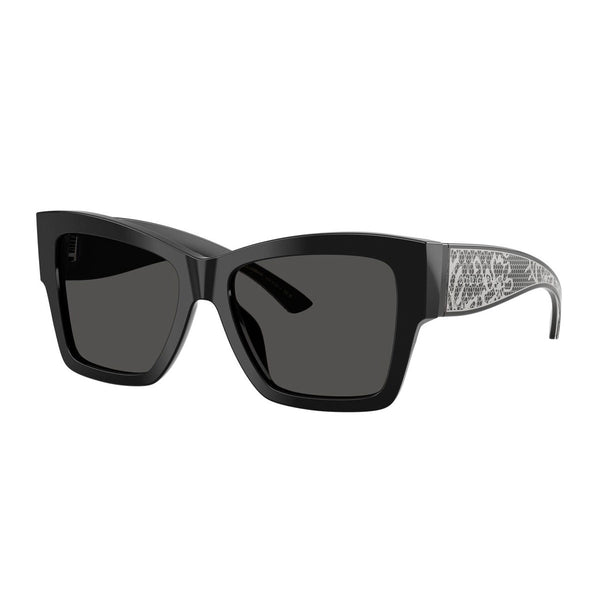 DOLCE & GABBANA DG4493 Black & Dark Grey Square Sunglasses For Women M