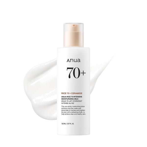 ANUA: RICE 70 INTENSIVE MOISTURIZING MILK