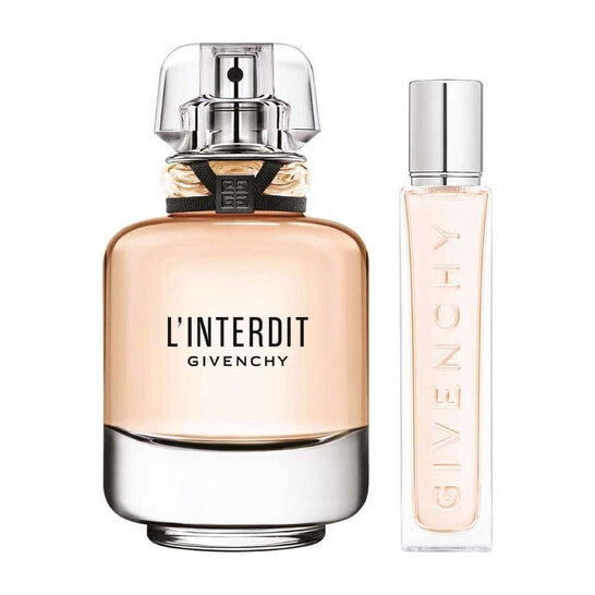GIVENCHY L'INTERDIT TRAVEL SET WOMEN EDP 80ML+12.25ML