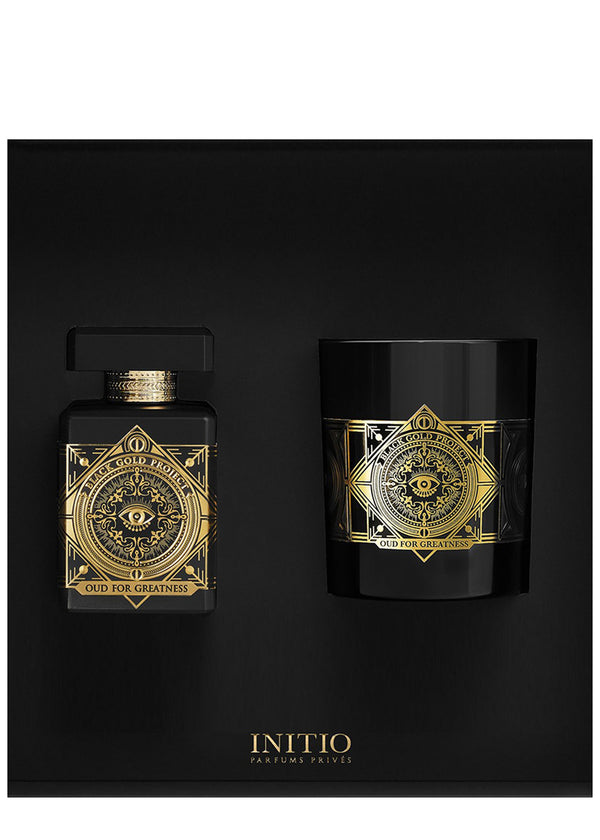 INITIO OUD FOR GREATNESS-UNISEX-EDP-90ML+180G SCENTED CANDLE