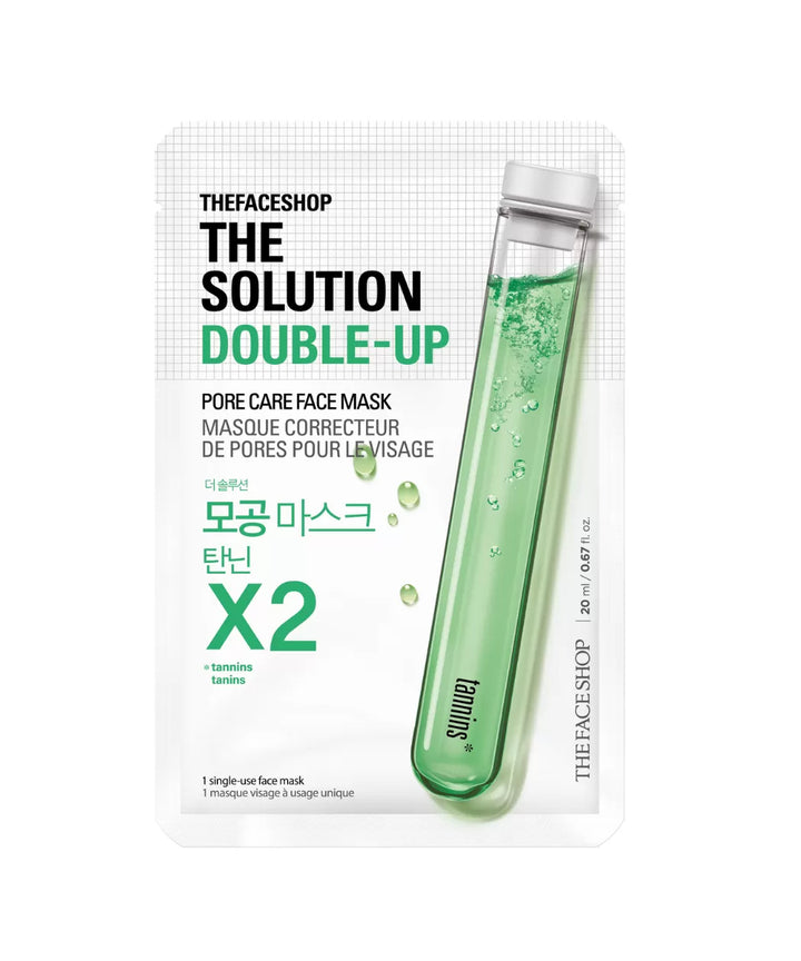 The Faceshop The Solution Double-Up Pore Care Face Mask – Livish