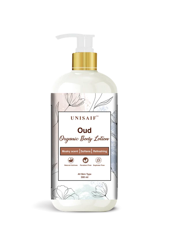 UNISAIF Oud Body Lotion 300Ml