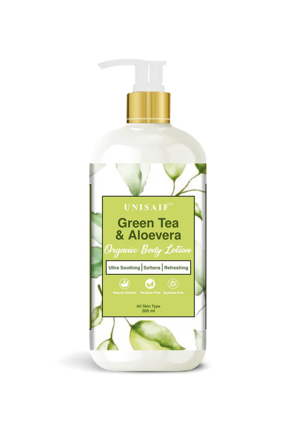 UNISAIF Green tea Body Lotion 300Ml
