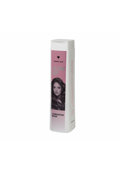 Trendy hair glow up lamination mask
