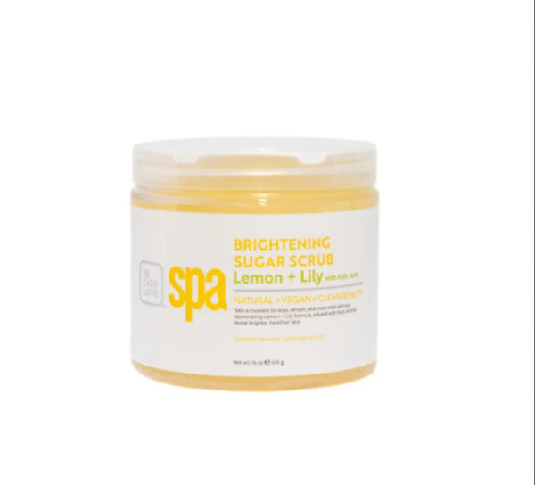 Be Care Love Lemon + Lily Sugar Scrub 454gr